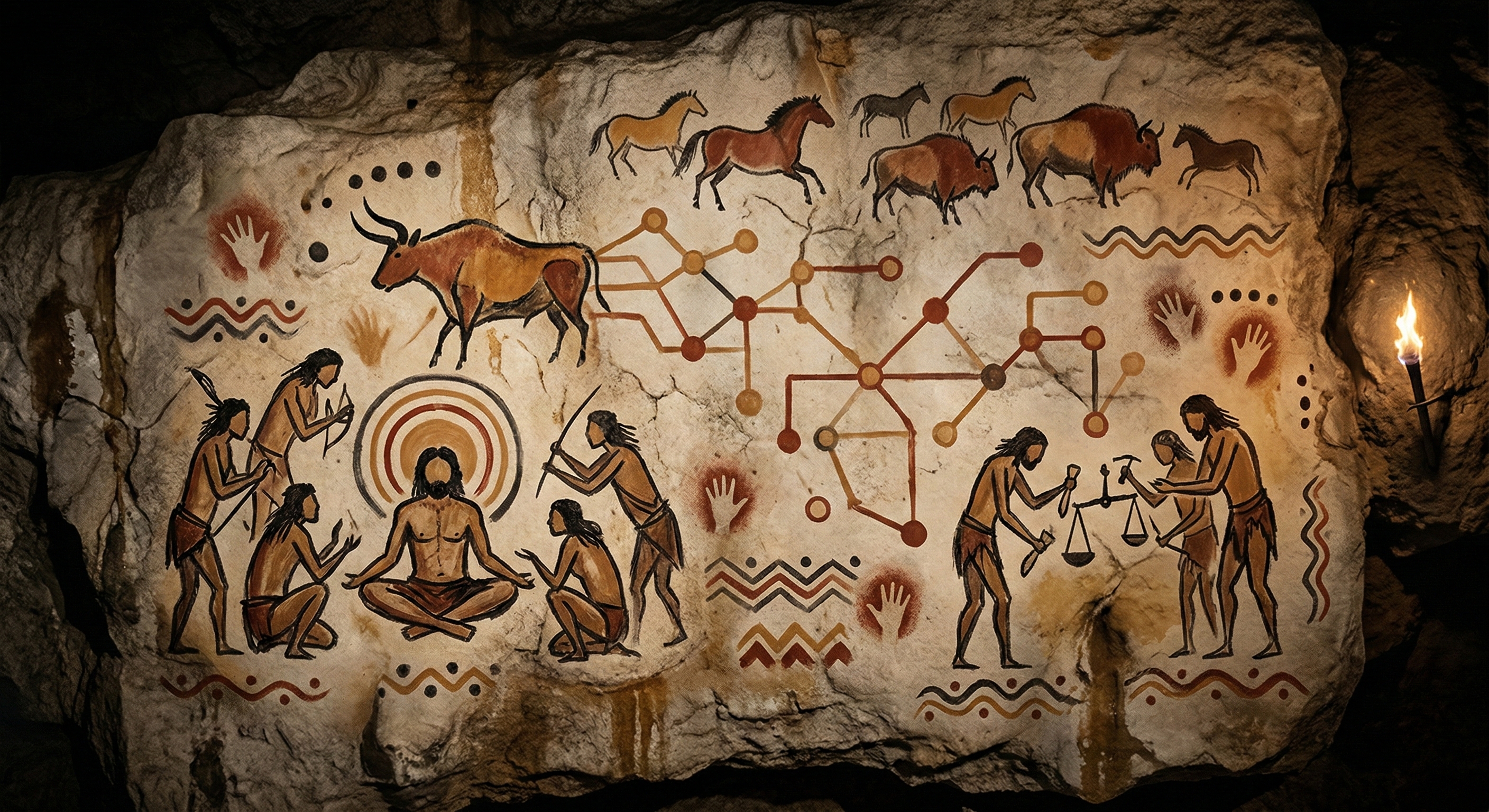 Pinturas rupestres — conocimiento atemporal